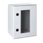 IDE - Armario poliéster IP66 600x400x230mm puerta transparente