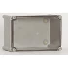 IDE - Caja poliéster tapa transparente 3x3 módulos IP66