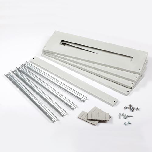 IDE - Kit superficie 2 tapa 200+1 tapa ciega 50 metálica