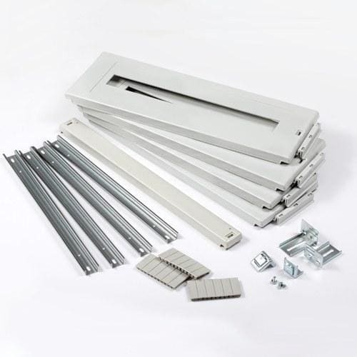 IDE - Kit superficie 4 tapa 200+1tapa ciega 50 plástico