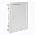 IDE - COFRET DISTRIB.IP30 EMP.24+2  (26) MOD. PTA.METÁLICA BLANCA