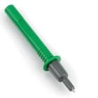 HT INSTRUMENTS - Punta prueba seguridad 404-IECV conector 4mm punta gruesa verde