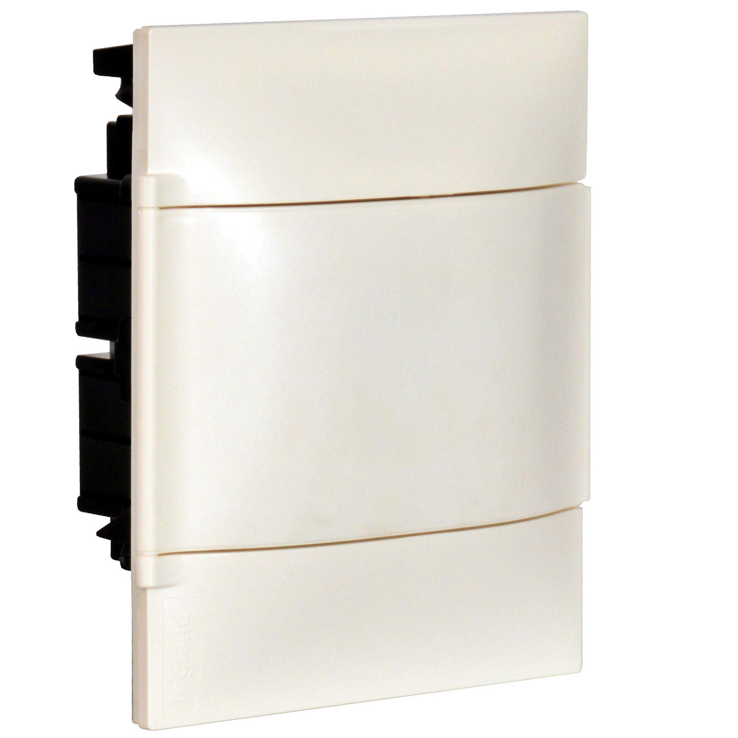 LEGRAND - Caja Empotrar Practibox S puerta lisa 1x4mod - para tabiques prefabricados