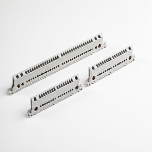 IDE - Soporte + regleta N-T 36 módulos IP65