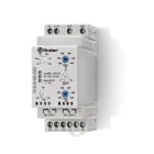 FINDER - Relé de vigilancia de tensión de red trifásica SERIE 70, 2 contactos conmutados, 8A, 380...415V AC, memoria de fallo selectiva