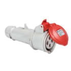 IDE - Base aérea IP44 2 polos + tierra 110V 32A 4h de color amarillo
