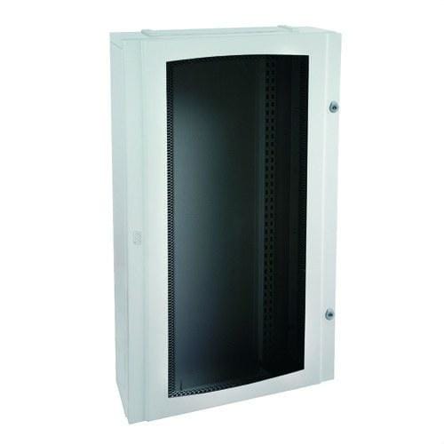 IDE - Armario superficie compacto IP40 puerta 144 módulos transparente