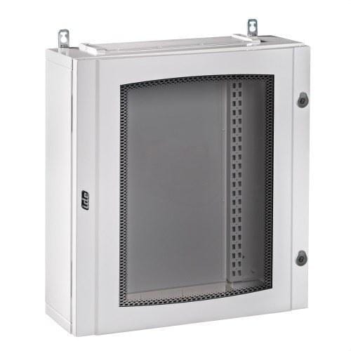 IDE - Armario superficie compacto IP40 puerta 72 módulos transparente