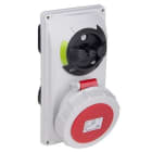 IDE - Base empotrar IP67 2 polos + tierra 220V 32A 6h de color azul