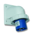 IDE - Clavija empotrar inclinada IP67 3 polos + neutro + toma tierra 380V 32A 6h