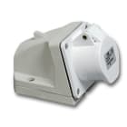 IDE - Base mural IP44 2 polos 24V 32A de color violeta