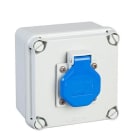 IDE - Caja estanca light con entrada pretroquelada IP44