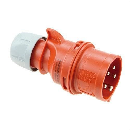 IDE - Inversor fase aéreo 3 polos + toma tierra 380/415V 16A IP44 6h