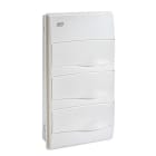 IDE - Caja oro 36 módulos puerta opaca autoextinguible de color blanco