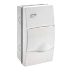 IDE - Caja oro 4 módulos puerta opaca autoextinguible de color blanco
