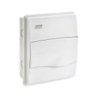 IDE - Caja oro 8 módulos puerta opaca autoextinguible de color blanco