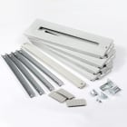 IDE - Kit empotrar 6 tapa 200+1 tapa ciega 50 plástico