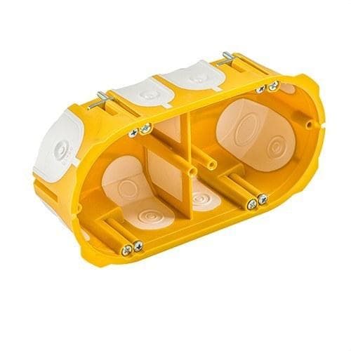 IDE - Caja mecanismos universal 2-68mm, empotrar pared hueca con tornillo