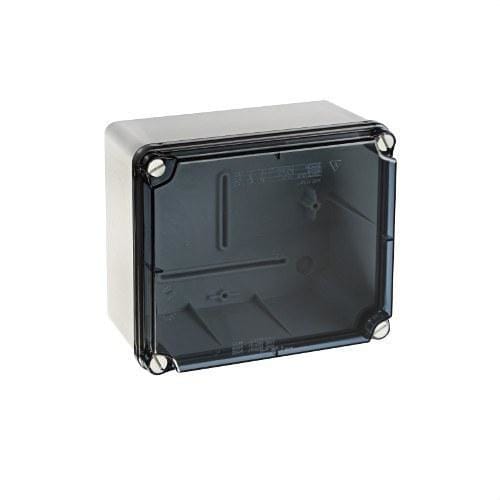 IDE - Caja derivación light 151x175x95 lateral liso tapa transparente