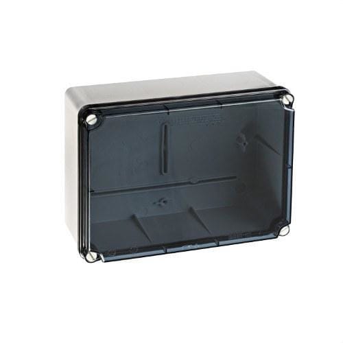 IDE - Caja derivación light 180x241x95 lateral liso tapa transparente