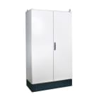 IDE - Armario metálico enlazable 1800x1200x600 con puerta opaca doble sin placa de montaje IP55 en acero laminado