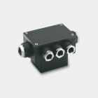 IGUZZINI - Caja derivación LIGHT UP WALK para bz98 negro
