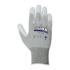 JUBA - Guante de nylon®+fibra carbono poliuretano talla 8