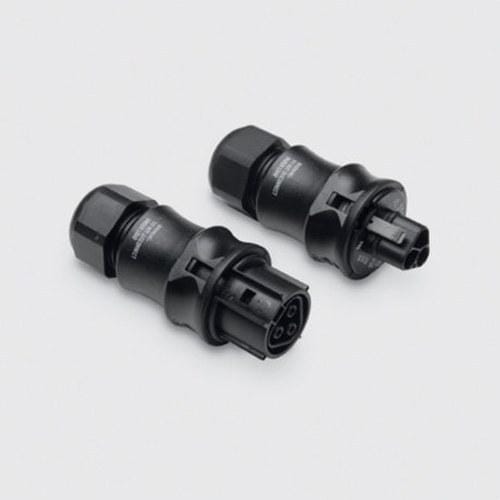 IGUZZINI - Juego conectores M-H 3 P BZI4 negro (2u)