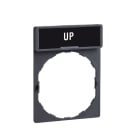 Schneider Electric - Portaetiquetas con leyenda "UP"