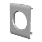 UNEX - Adaptador modular de guía articulada Unex en U24X para tapas de 80 mm color aluminio
