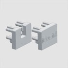 IGUZZINI - Tapa para perfil bajo MINIMAL LEDSTRIP TOP gris