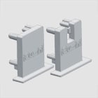 IGUZZINI - Tapa para perfil alto FRAME LEDSTRIP TOP blanco