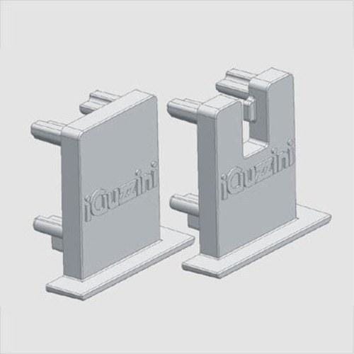 IGUZZINI - Tapa para perfil alto FRAME LEDSTRIP TOP gris