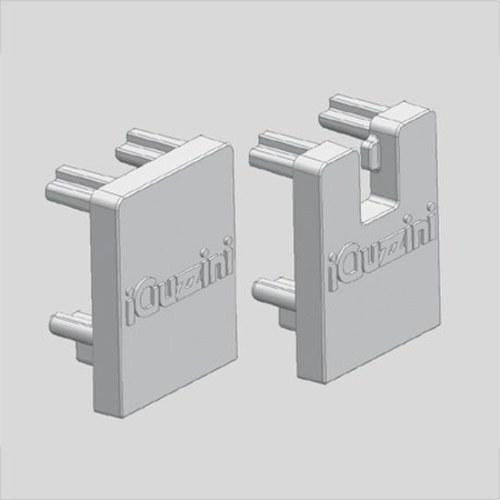 IGUZZINI - Tapa para perfil alto MINIMAL LEDSTRIP TOP gris