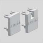 IGUZZINI - Tapa para perfil alto MINIMAL LEDSTRIP TOP gris