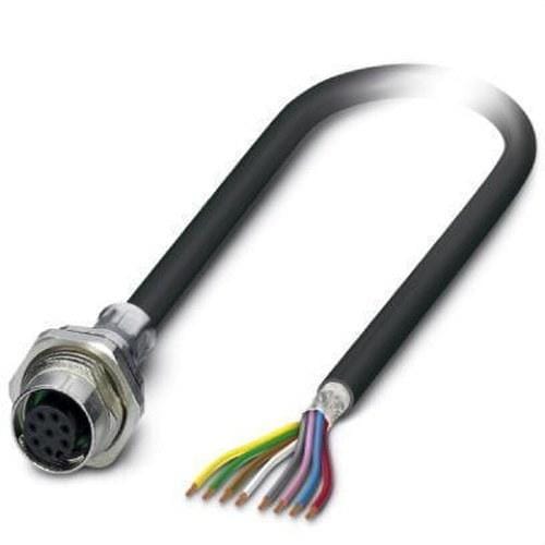 PHOENIX CONTACT - Hembra de montaje SACCBP-FS-8CON-M16/1,0-PUR SCO