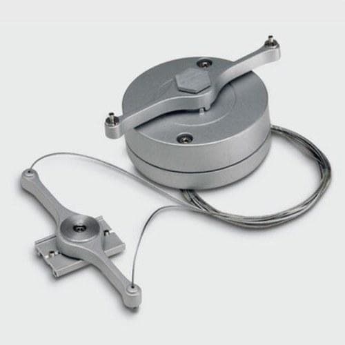 IGUZZINI - Sistema suspensión doble cable para rail DALI blanco