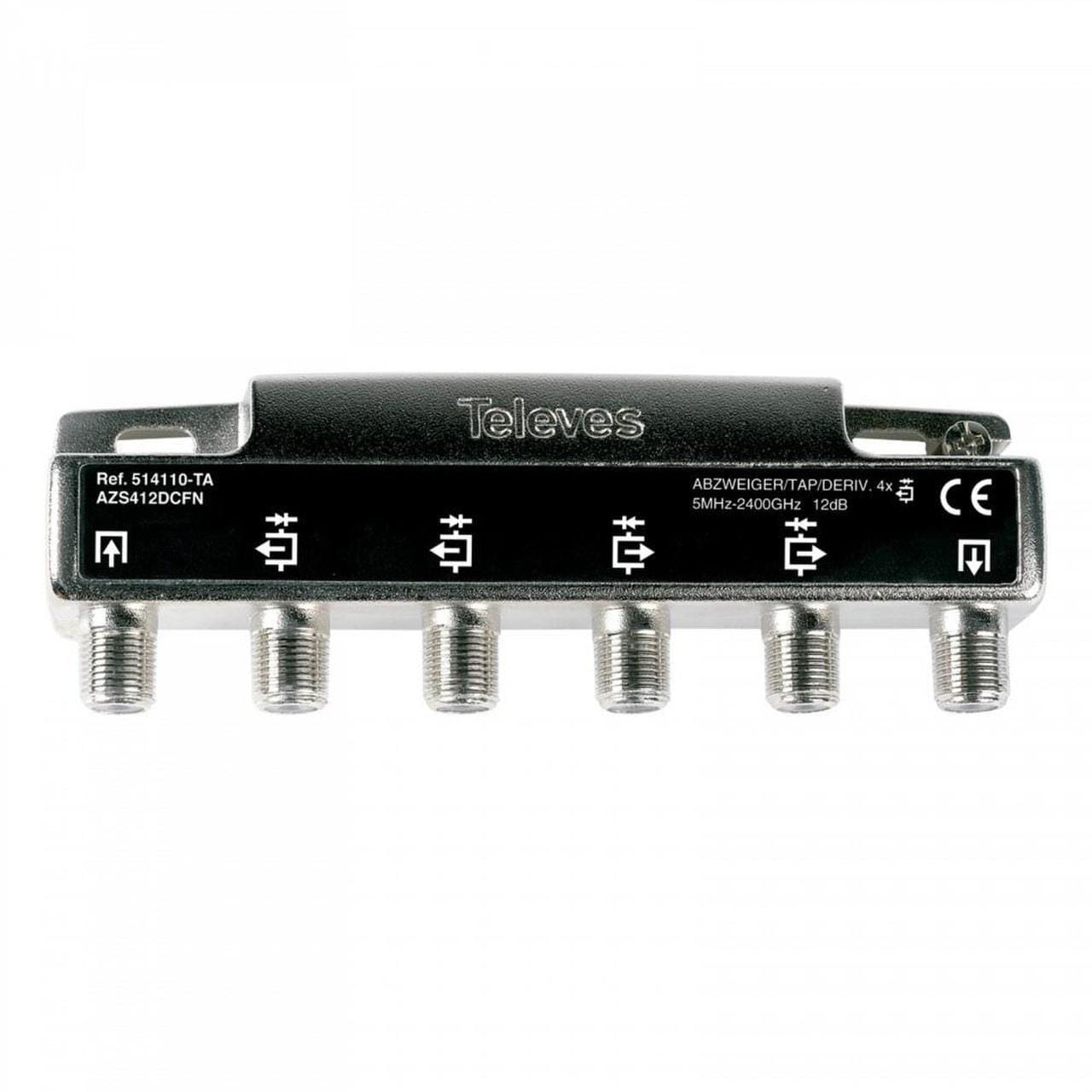 TELEVES - Derivador 5 2400MHz F 4D 12dB TA+DC