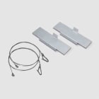 IGUZZINI - KIT CABLE 570MM CON PLACA PARA LED ACERO