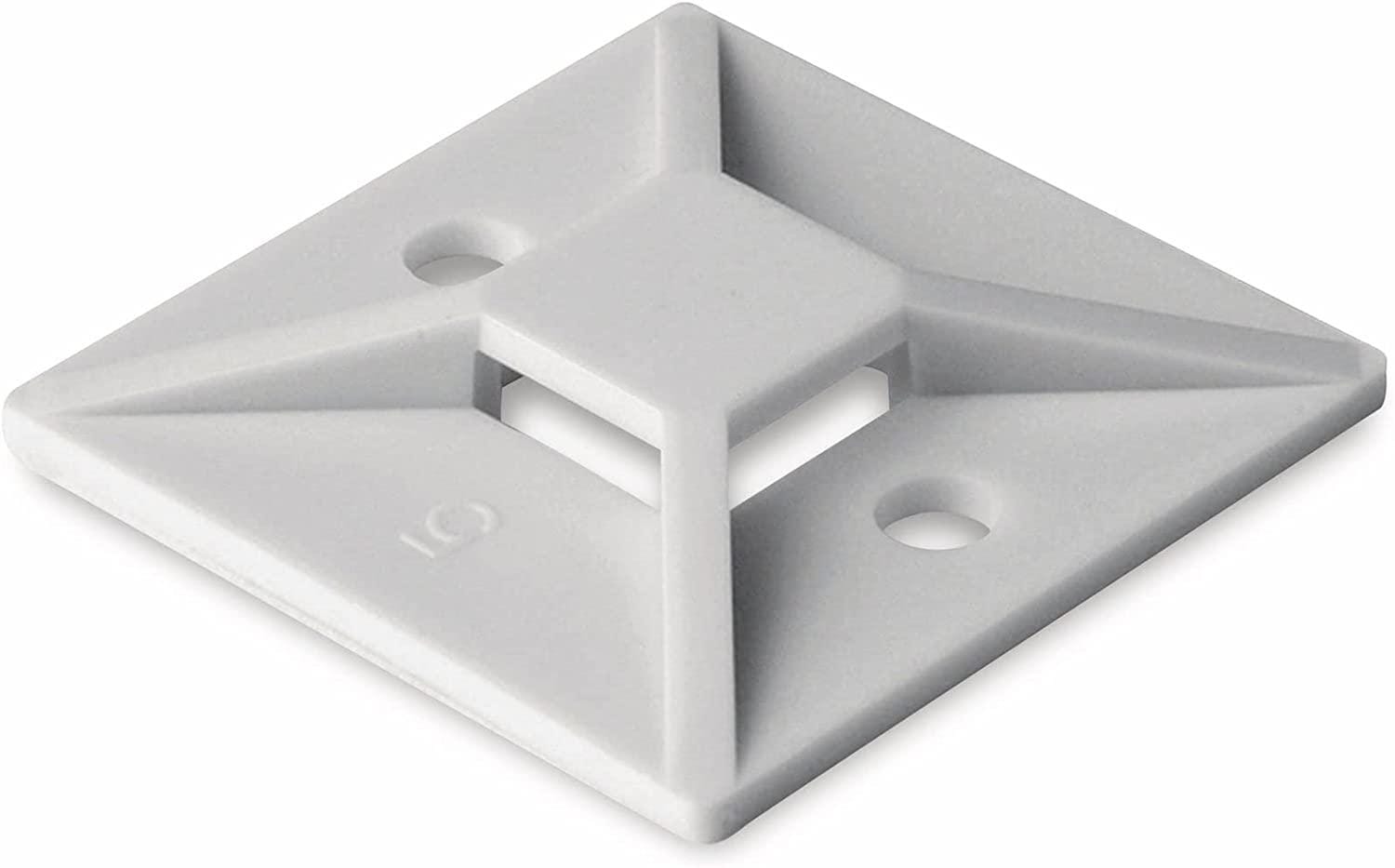 HELLERMANNTYTON - Base adhesiva MB4A 28x28mm natural