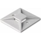 HELLERMANNTYTON - Base adhesiva MB4A 28x28mm natural
