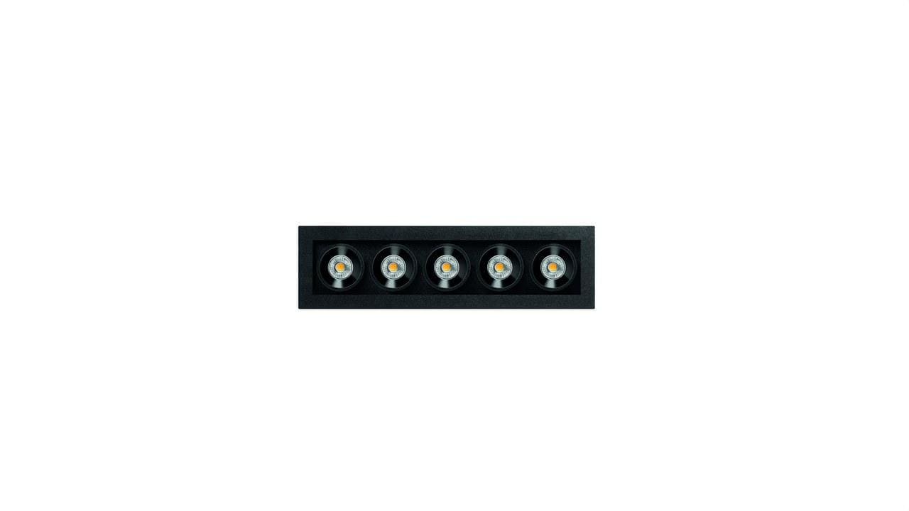 ARKOSLIGHT - Luminaria BLACK FOSTER MICRO RECESSED 5 3000K negro mate