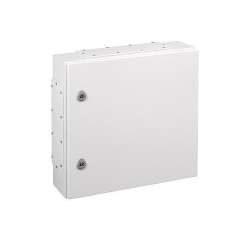 IDE - Registro secundario ICT de superficie 450x450 con placa de madera