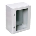 IDE - Armario superficie metálico IP66 250x200x150mm con placa