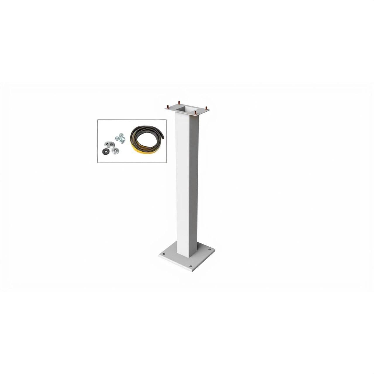 IDE - Soporte pie 900mm acero galvanizado RAL7035
