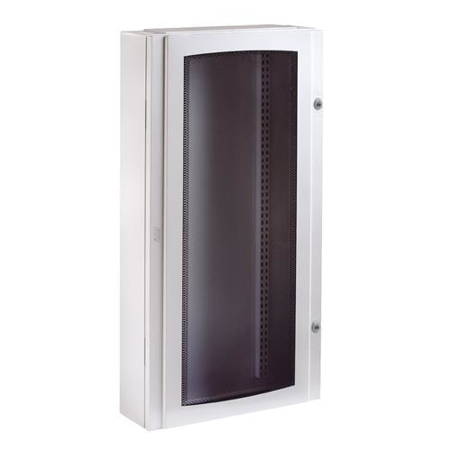 IDE - Armario superficie IP65 144 módulos Atlantic puerta transparente