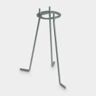IGUZZINI - Placa anclaje IWAY diámetro 90 para luminaria 468-b469