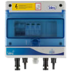 SOLERA - Cuadro de distribución para energía fotovoltaica 1000V DC 1 string IP65 1 entradas MC4 / 1 salidas