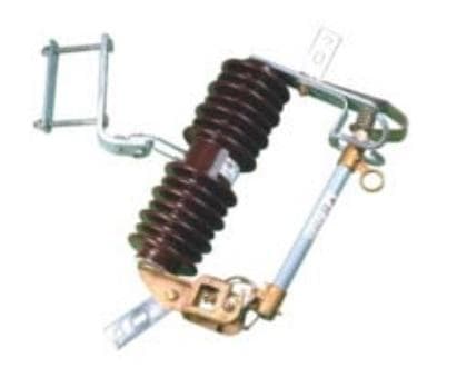 INAEL - Cortacircuito de expulsión polimérico CUT-OUT A-1200-P/24 con portafusible 24kV 100A