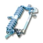 INAEL - Cortacircuito de expulsión polimérico CUT-OUT A-1200-VP/24 con portafusible doble aislador 24kV 100A